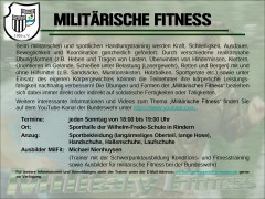 Neues Sportangebot beim SVR: Militärische Fitness
