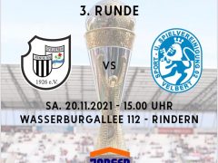 Niederrheinpokal 3. Runde – SV Rindern : SSVg Velbert